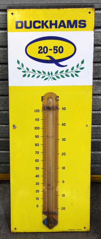 Duckhams thermometer