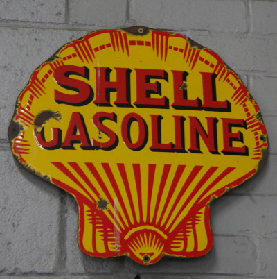 Shell Gasoline sign